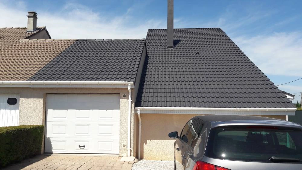 Rénovation de Toiture avec Traitement Hydrofuge Coloré à Bruay-la-Buissière 